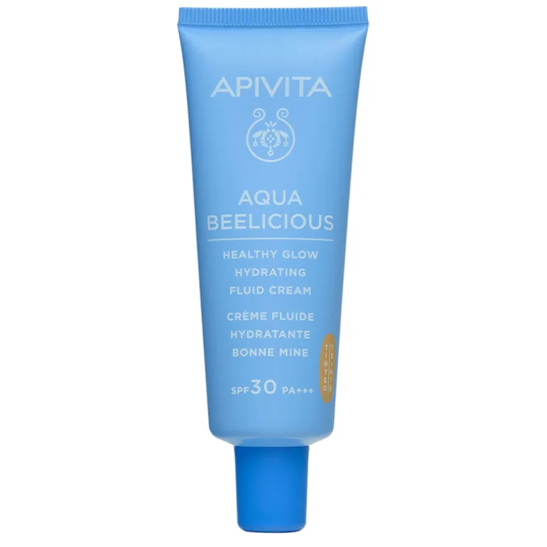 Aqua Beelicious Illuminating Moisturising Fluid Cream Spf 30 with Colour