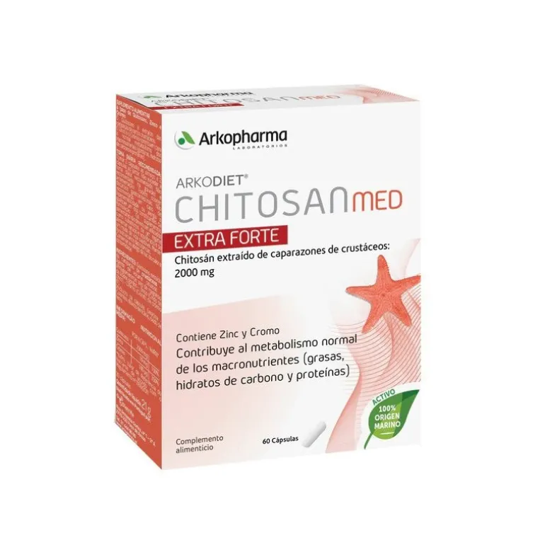 ARKODIET CHITOSAN EXTRA FORTE 500 MG 60 CÁPSULAS