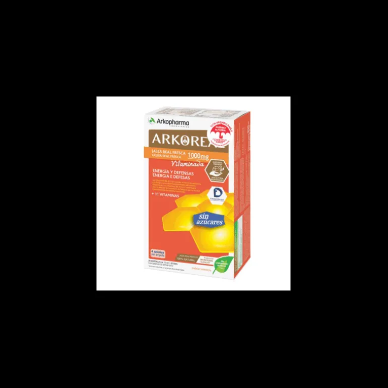 ARKOREAL JALEA REAL VITAMINADA SIN AZÚCARES 1000MG