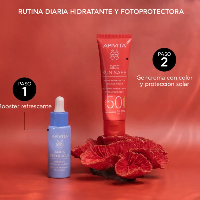 Bee Sun Safe Hydra Fresh Gel-crème Teinté pour le Visage SPF 50