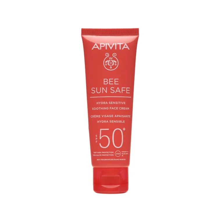 Bee Sun Safe Hydra Sensitive Calming Facial Cream SPF 50+ (Crème Apaisante pour le Visage)