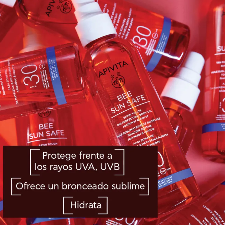 Bee Sun Safe Perfect Tan Body Oil Spf 30