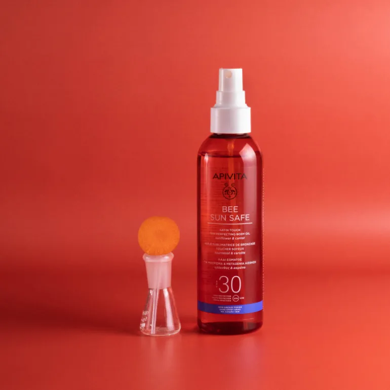 Bee Sun Safe Perfect Tan Body Oil Spf 30