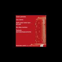 Bâton réparateur pour les lèvres au grenat