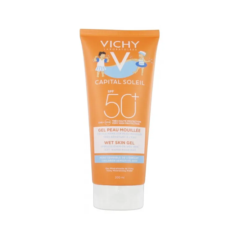 CAPITAL SOLEIL GEL PEAU HUMIDE POUR ENFANTS SPF50+