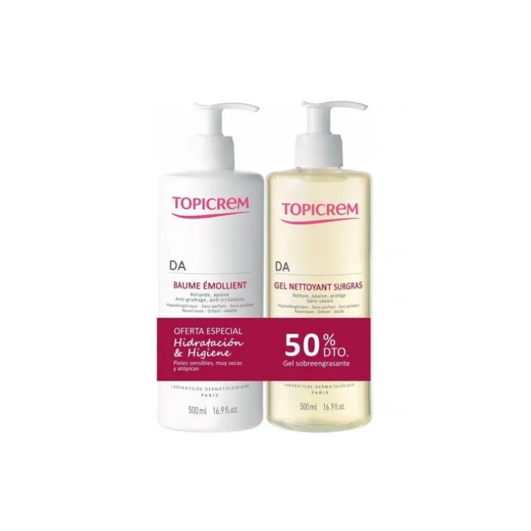 Coffret Da Baume 500 ml+ Da Gel 500 ml