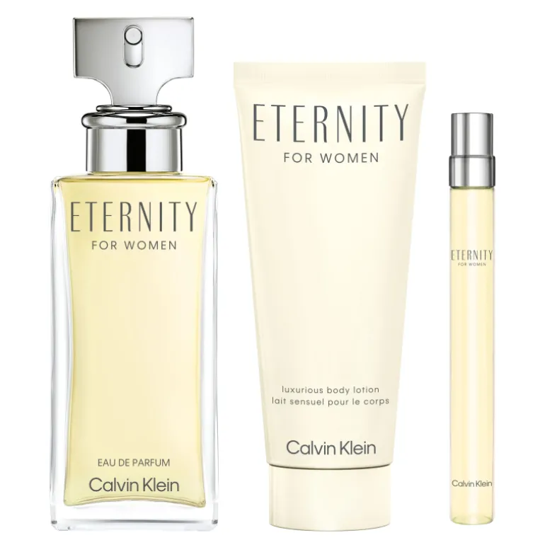 Coffret Eternity Eau de Parfum pour Femme et Lotion pour le Corps