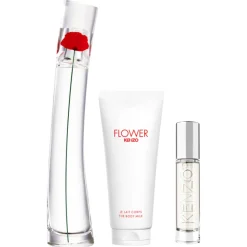 Coffret Flower By Kenzo Eau de Parfum & Travel Spray & Body Milk
