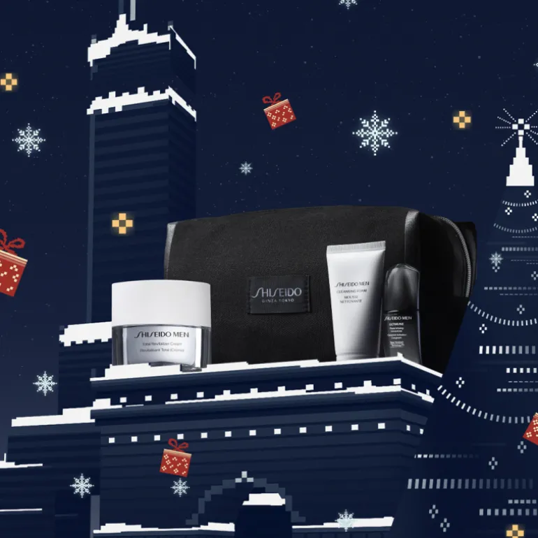 COFFRET SHISEIDO MEN HOLIDAY CREMA