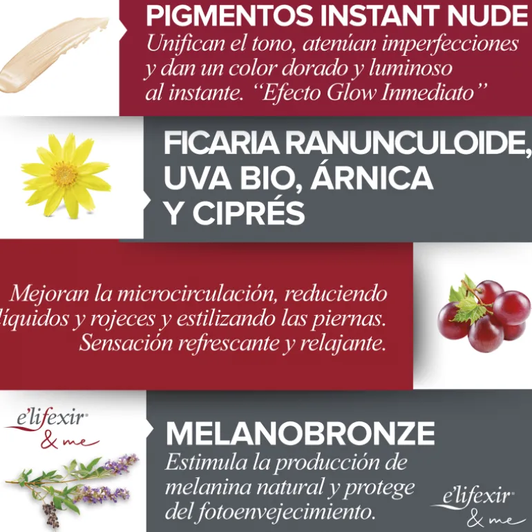 Color Drain Crème de Maquillage pour Jambes Draining Stylize