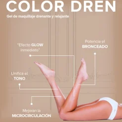 Color Drain Crème de Maquillage pour Jambes Draining Stylize