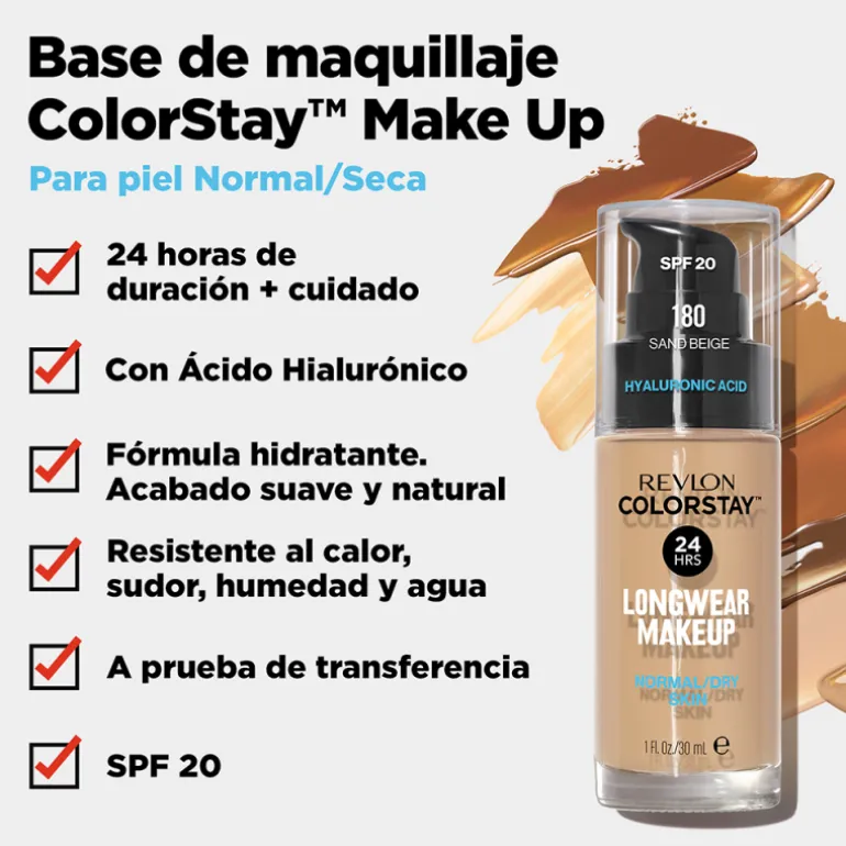 Colorstay Makeup Peau Normale et Sèche Spf20