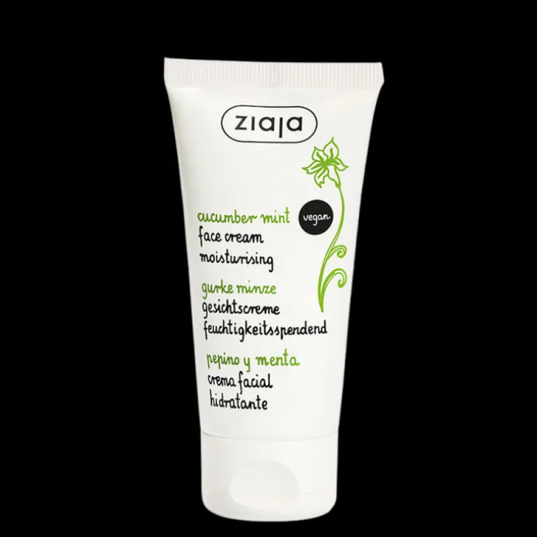 Concombre et Menthe Crème Hydratante pour Peaux Mixtes ou Grasses