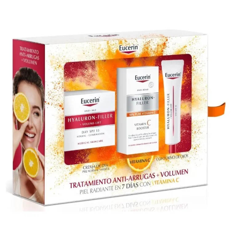Eucerin Traitement anti-rides + Volume avec vitamine C