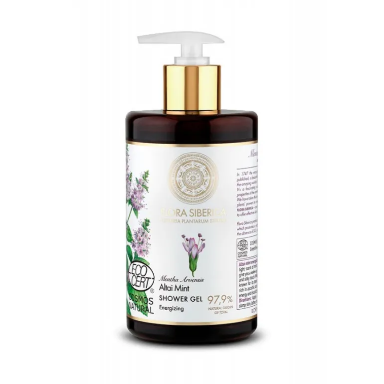 Flora Altai Mint Energizing Shower Gel 480ml