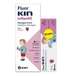FLUORKIN INFANTIL ENJUAGUE + PASTA