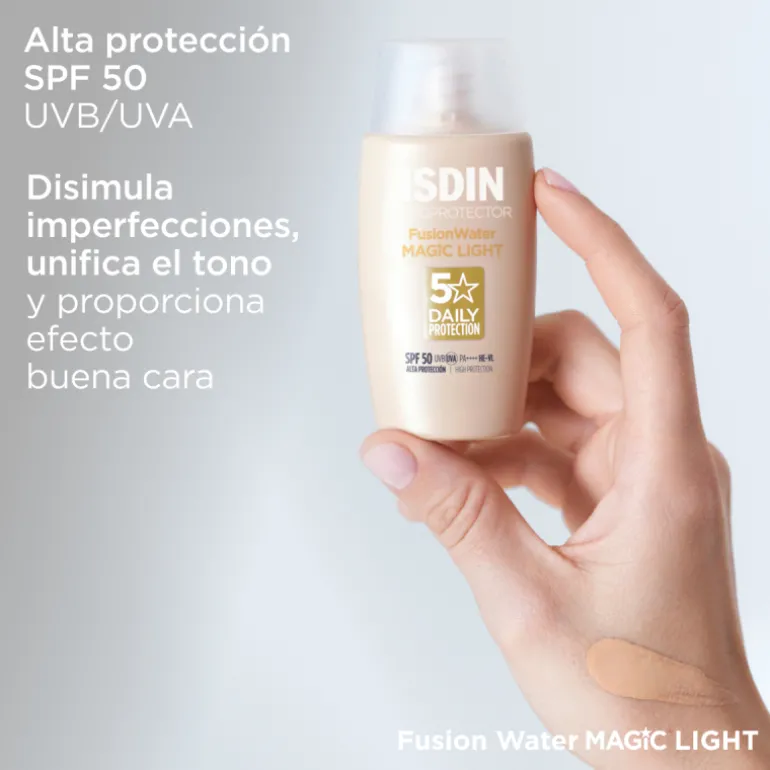 FUSION WATER MAGIC FACIAL SUNSCREEN SPF50 COLOUR