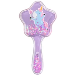 Glittery Hair Brush Unicorn