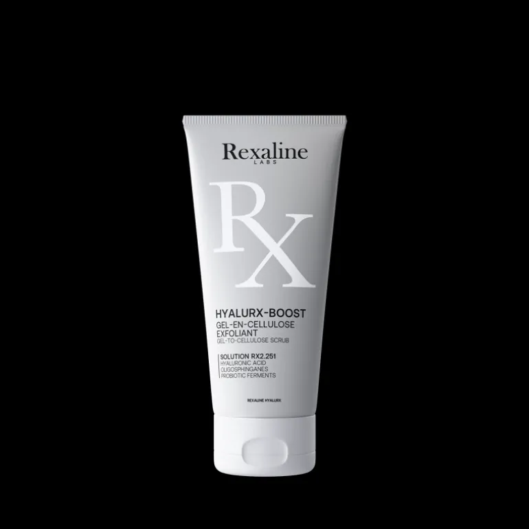 Hyalurx-Boost Gel en Cellulose Exfoliant