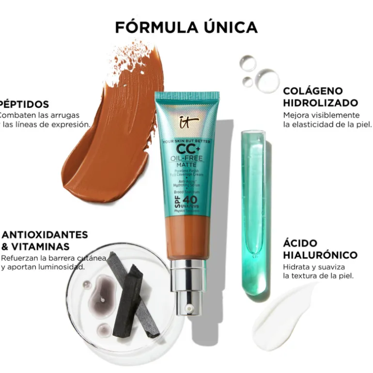It Cosmetics Cc+ Matte Spf 40 Fond de teint anti-âge