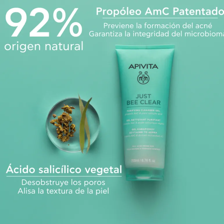 Just Bee Clear Gel Nettoyant Purifiant