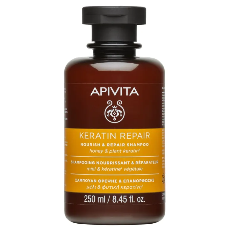 Keratin Repair Shampooing Nourrissant Et Réparateur Pour Cheveux Secs Et Abîmés
