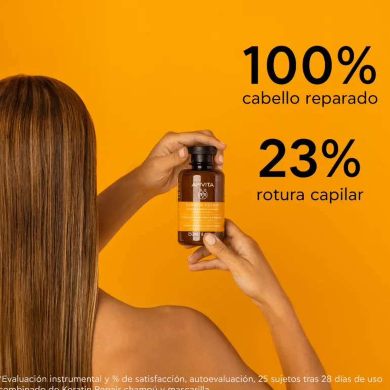 Keratin Repair Shampooing Nourrissant Et Réparateur Pour Cheveux Secs Et Abîmés