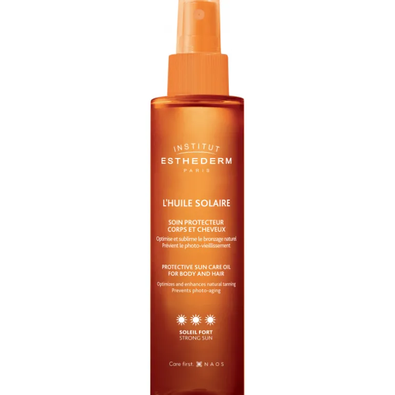 L'HUILE SOLAIRE SOIN PROTECTEUR CORPS ET CHEVEUX - SOLEIL FORT