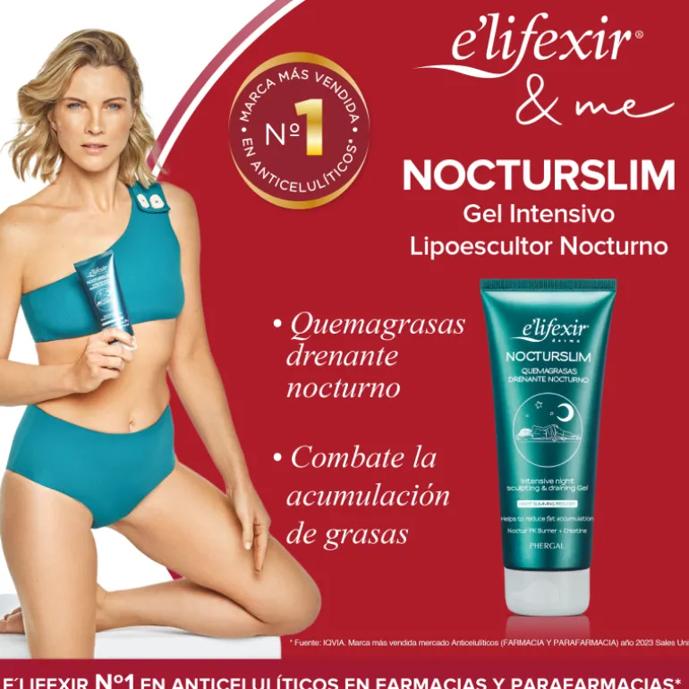Nocturslim Crème anti-cellulite intensive réducteur de nuit brûleur de graisse