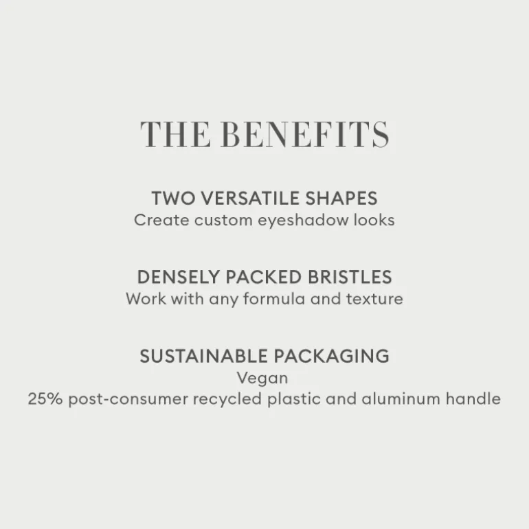 Number 8 Dual-Ended Eyeshadow Brush