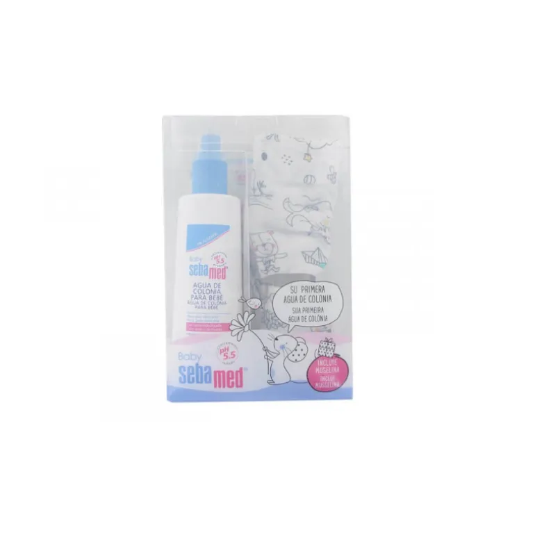 PACK AGUA DE COLONIA SIN ALCOHOL + MUSELINA