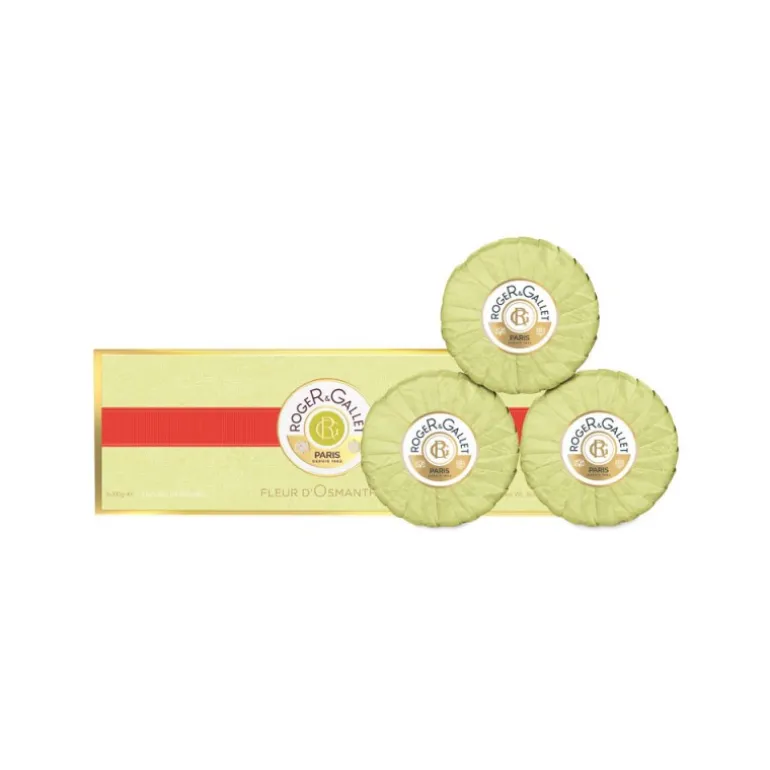 Pack Fleur d'Osmanthus Savon Boite 3x100g