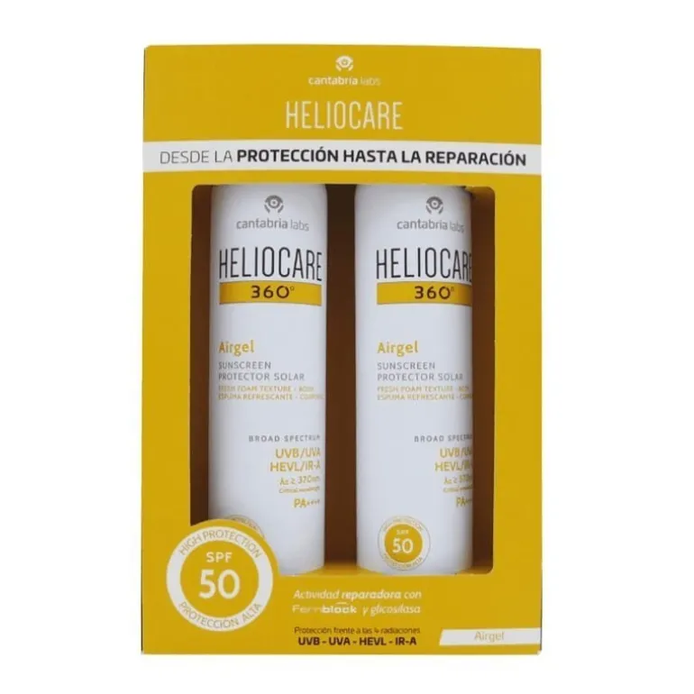 PACK HELIOCARE 360º AIRGEL 200 + 200 ML