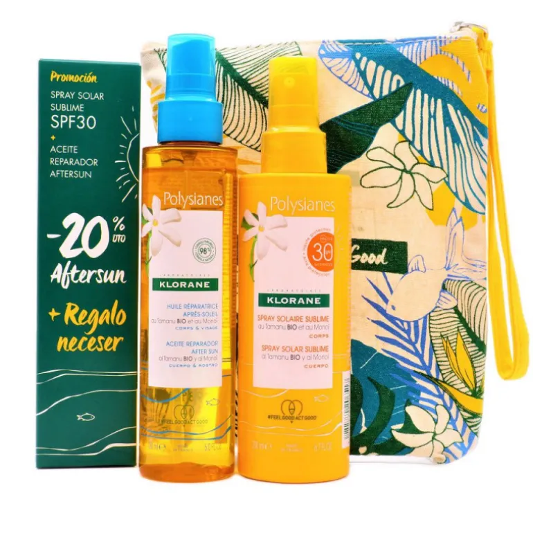 PACK SPRAY SOLAR SUBLIME SPF30 + ACEITE REPARADOR AFETERSUN