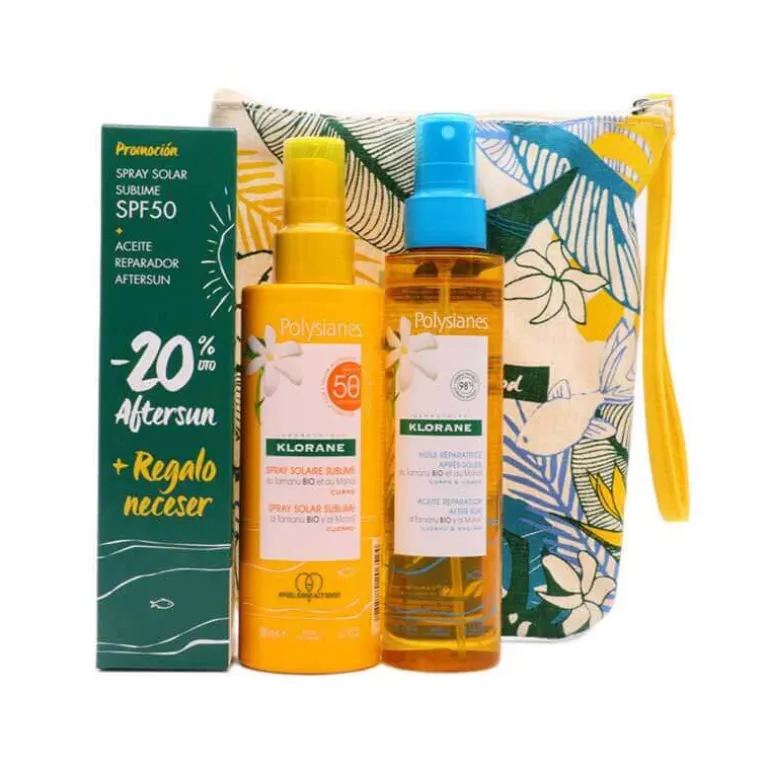 PACK SPRAY SOLAR SUBLIME SPF 50 + ACEITE REPARADOR AFETERSUN
