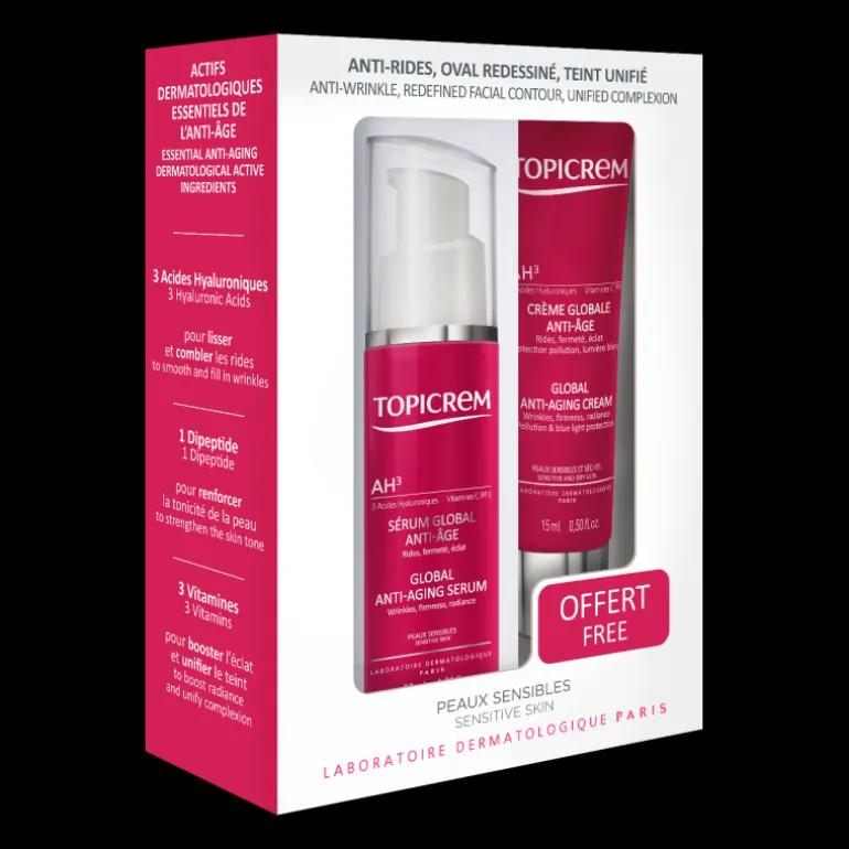 PACK TOPICREM AH3 SÉRUM 30ML + CRÈME 15ML