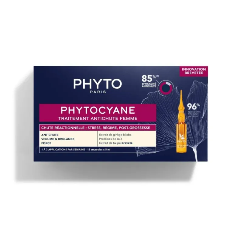 Phytocyane Traitement Anti-chute pour les Femmes