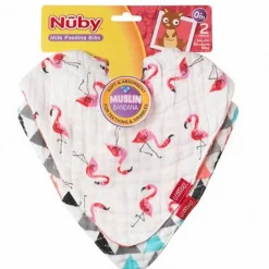 PK 2 BANDANAS REVERSIBLES MUSELINA NUBY