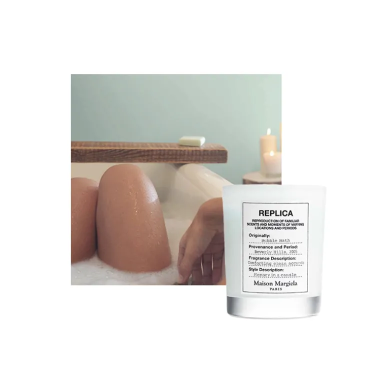 REPLICA BUBBLES CANDLE