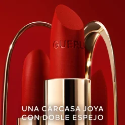 Rouge G Majestic Feathers Boîtier Joya avec Double Miroir Édition Limitée