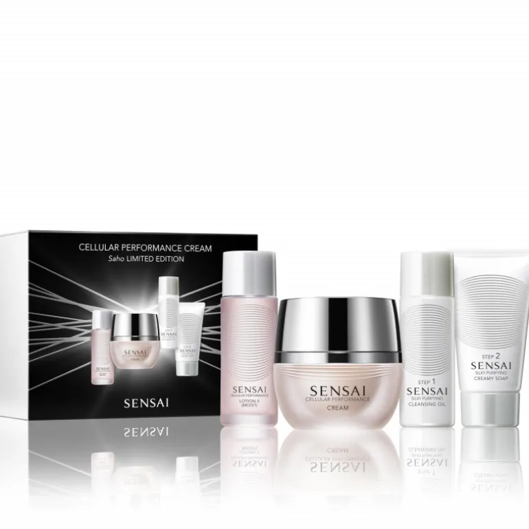 SENSAI Coffret Cream 4ml + Oil + Soap + Lotion