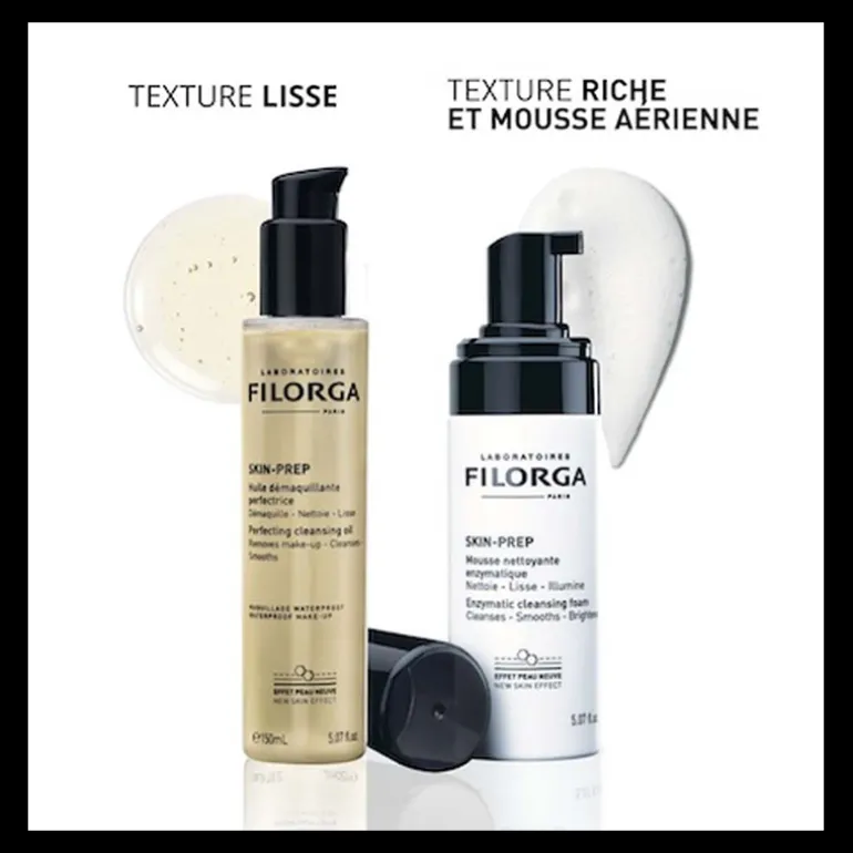 Set Skin-Prep Huile Démaquillante + Mousse Démaquillante Enzymatique