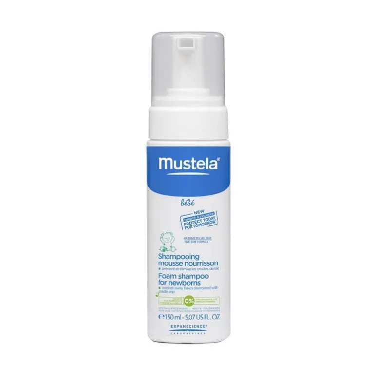 Shampooing Mousse Pour Nouveau-Né 150Ml