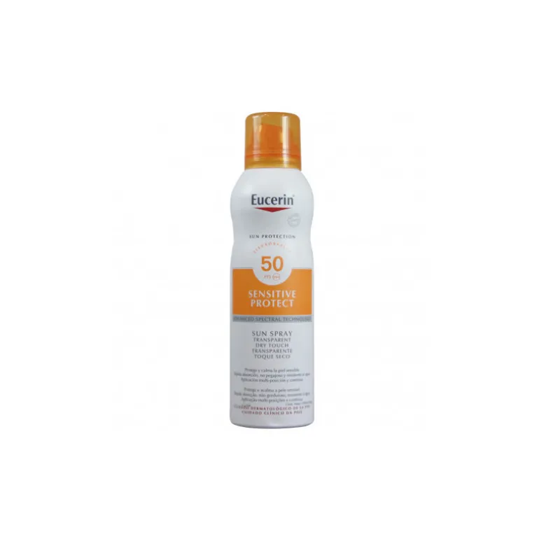 SPRAY SOLAIRE TRANSPARENT SEC SPF 50+ 200 ML