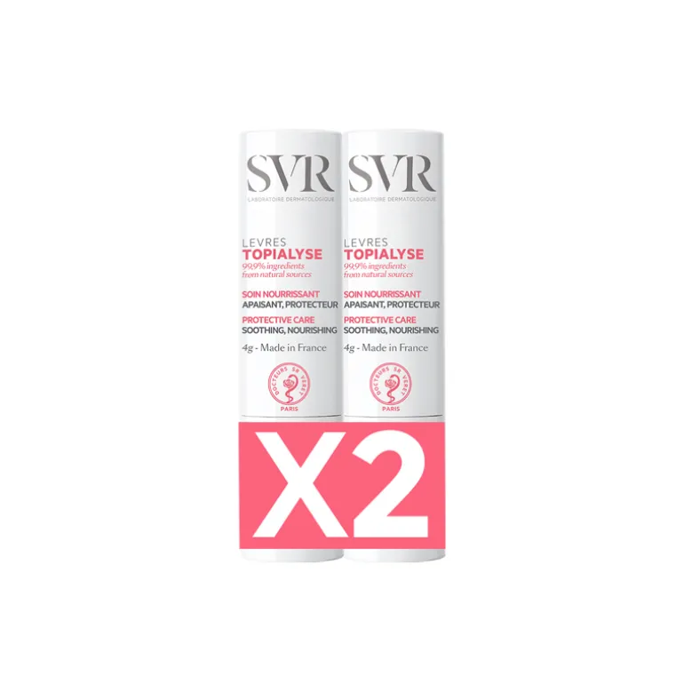 Topialyse Coffret Protection des lèvres pour les peaux atopiques