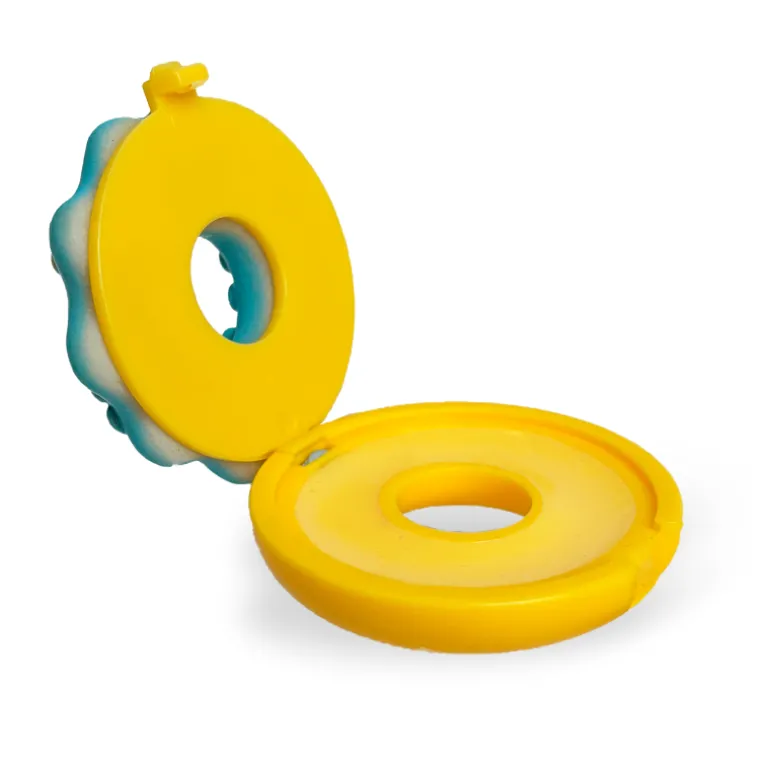 World Donut Lip Balm Keychain