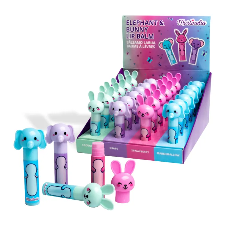 World Elephant & Bunny Lip Balm