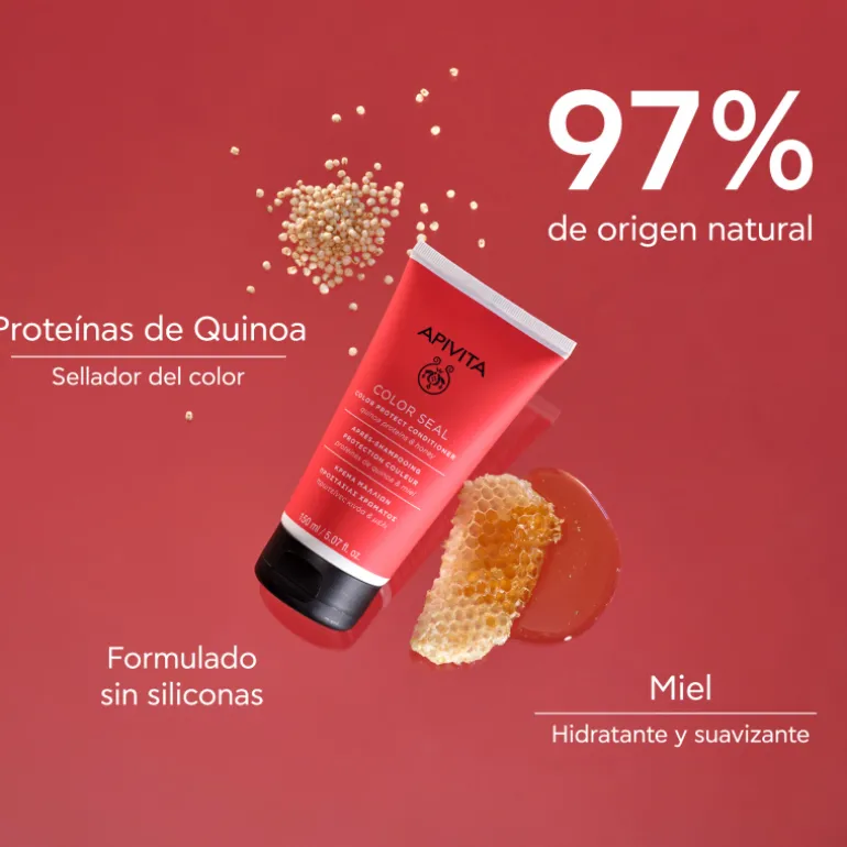 Après-Shampoing Colorant Aux Protéines De Quinoa Et Au Miel