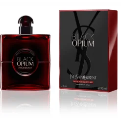 BLACK OPIUM EAU DE PARFUM OVER RED