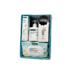 Canastilla Azul Cosmética Infantil